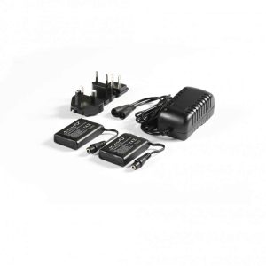 BATTERI (2 STK.) + LADER 7,4 V / 2,2A