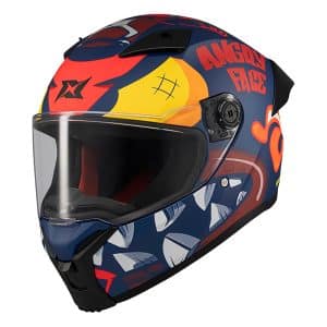 AXXIS FENIX ANGRY FACE C5 MATT Full face hjelm