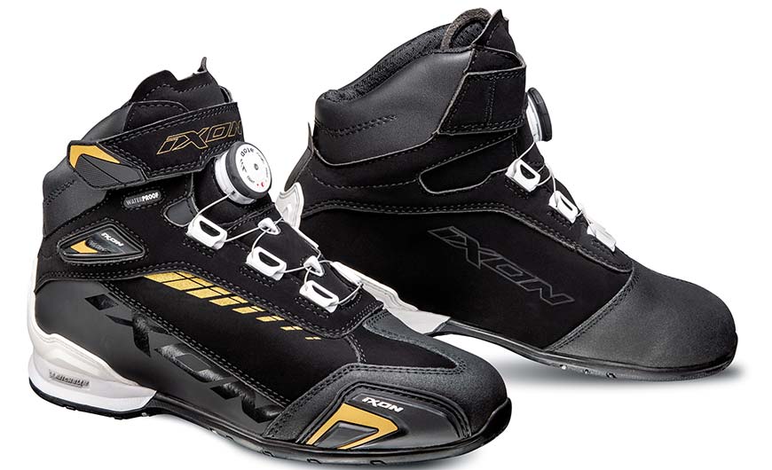 IXON BULL WP DAME STØVLE SORT/HVID/GULD