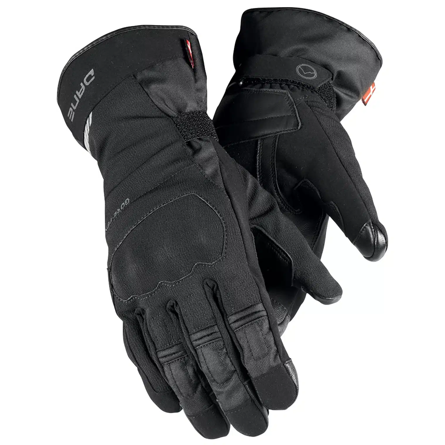 DANE HANDSKE DAME KORSOR GORE-TEX SORT