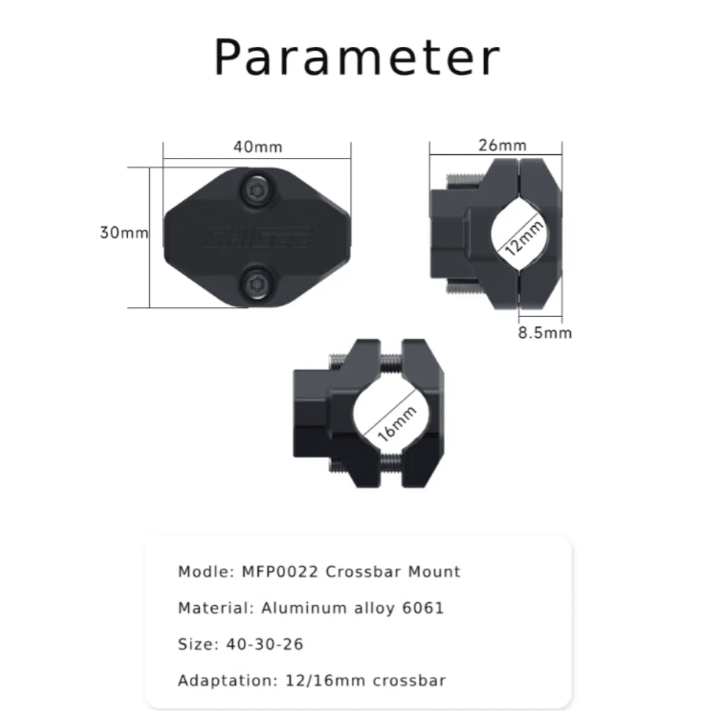 Monteringsbeslag (12-16mm styr) - Billede 2