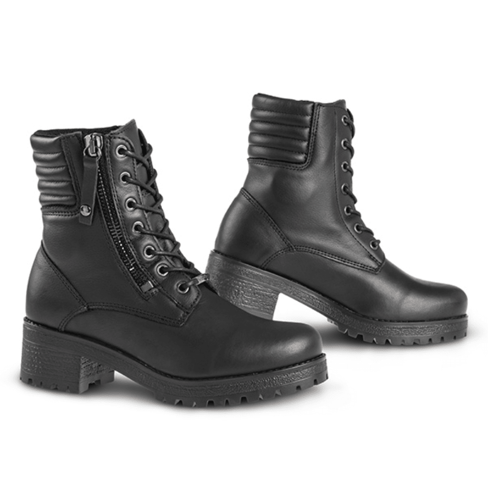 FALCO MISTY 2 VANDTÆT DAME LÆDER MOTORCYKEL STØVLE - Billede 3