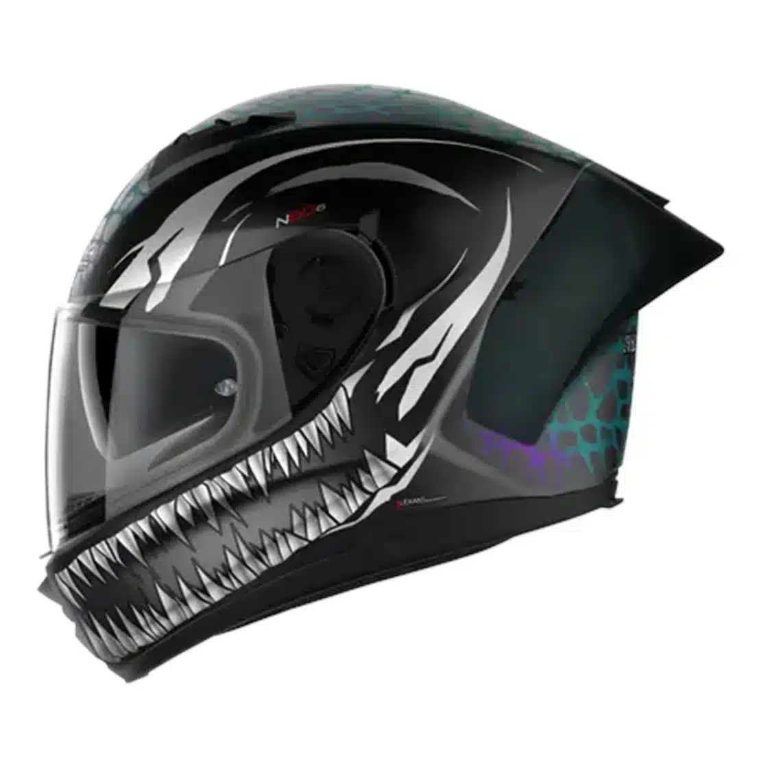 NOLAN N60-6 SPORT RAVENOUS FLAT BLACK 28 - Billede 3